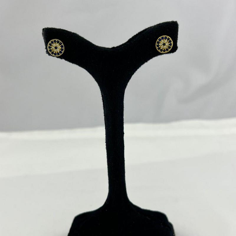 گوشواره میخی چشم نظر