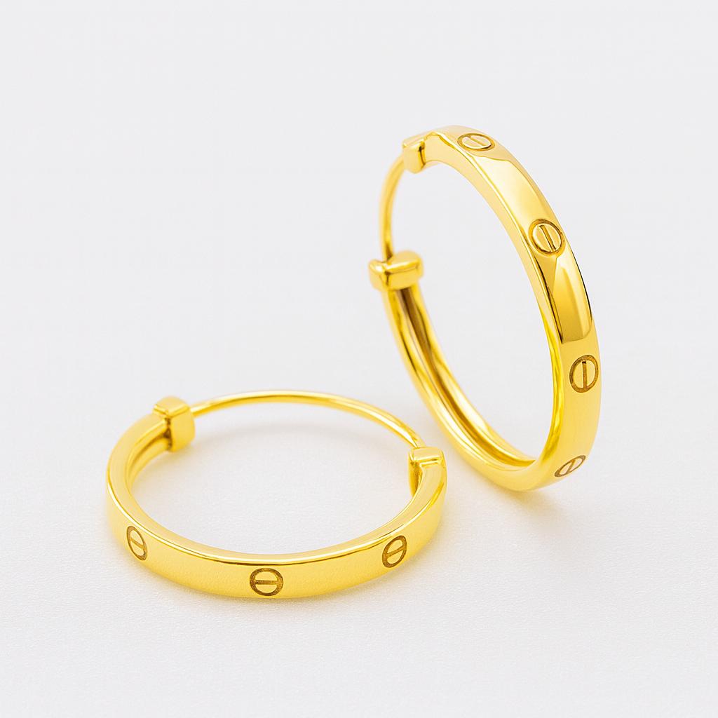 گوشواره حلقه ورساچی