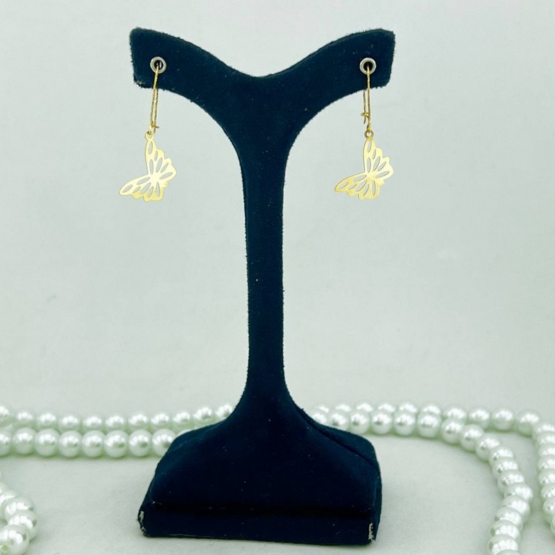 گوشواره آویز پروانه