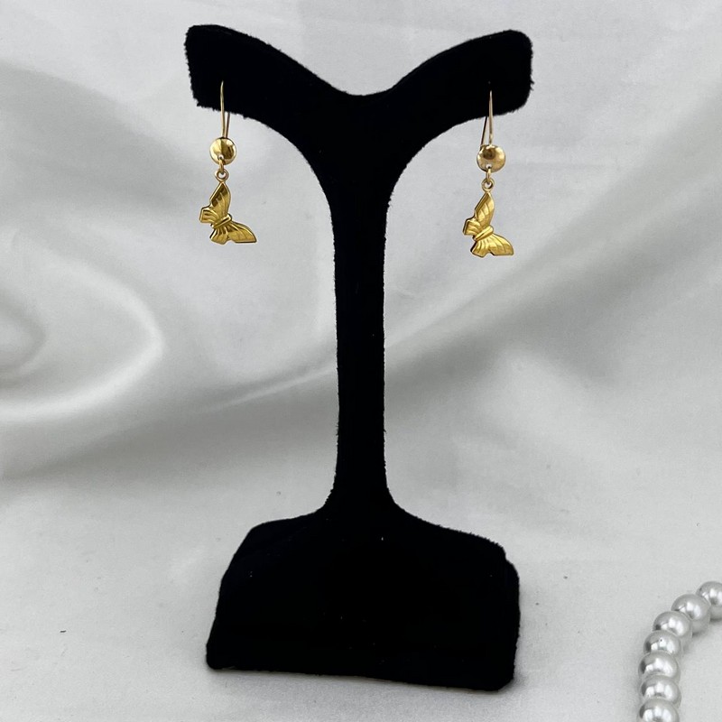 گوشواره آویز پروانه