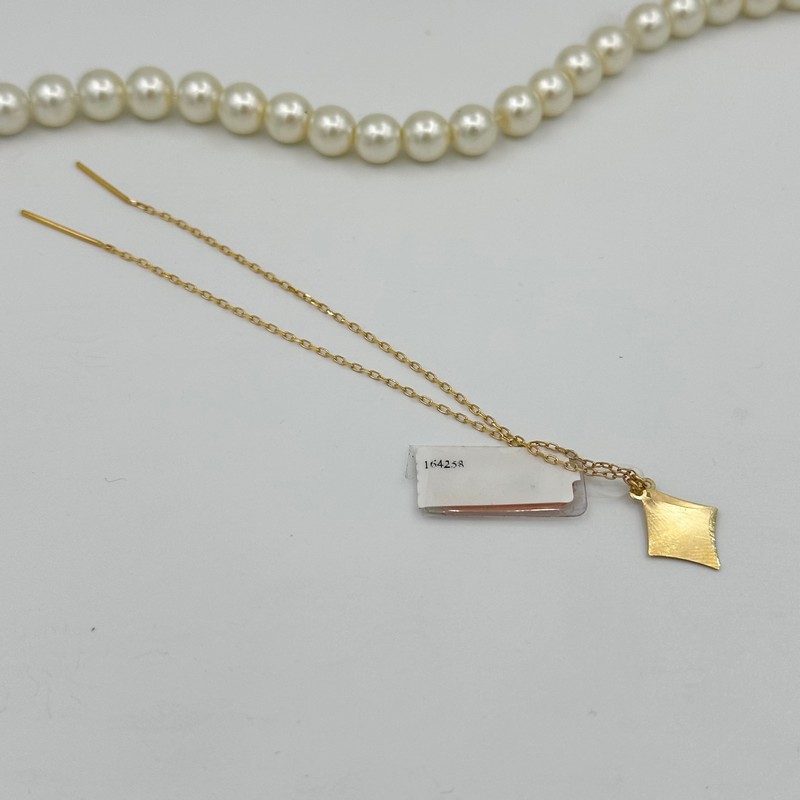 گوشواره بخیه لوزی