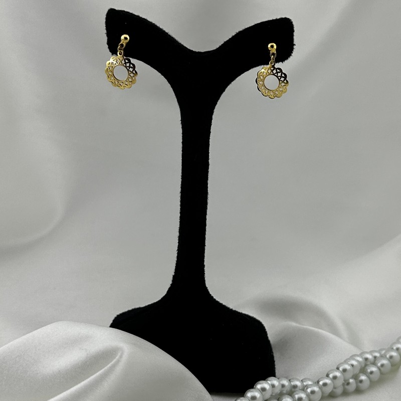 گوشواره میخی گل