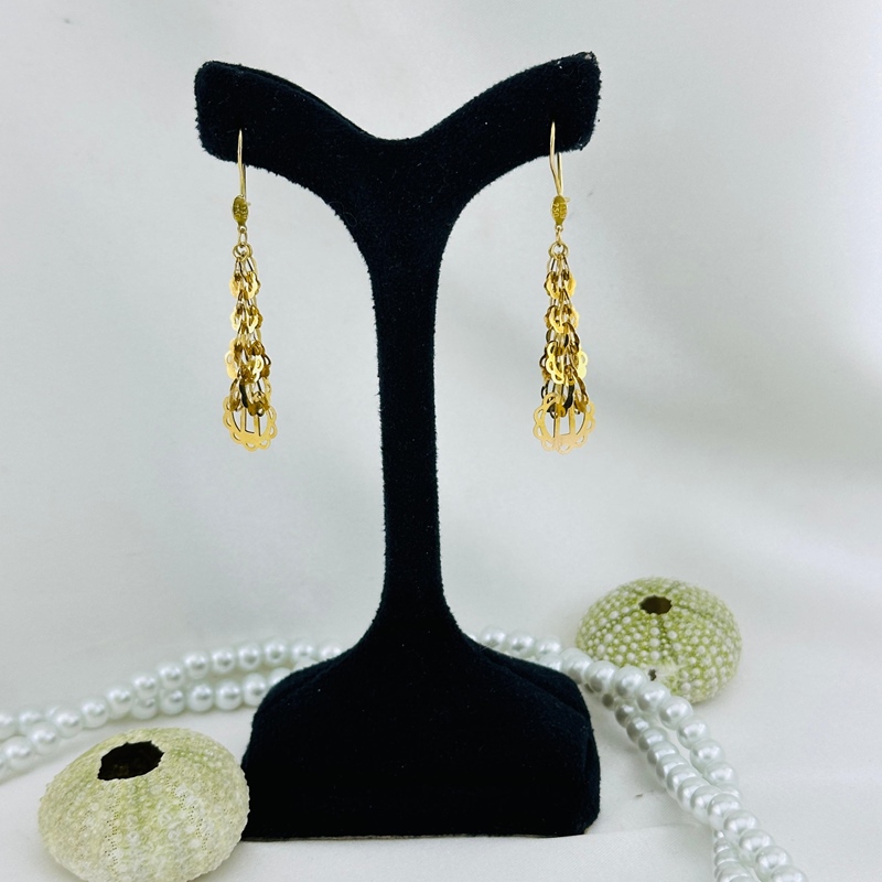 گوشواره پولکی