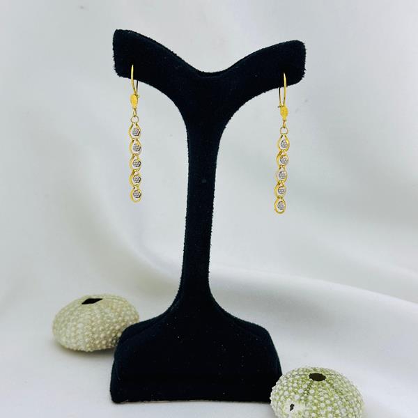 گوشواره طرح پولکی