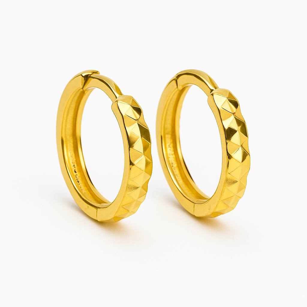 گوشواره حلقه ای گوی