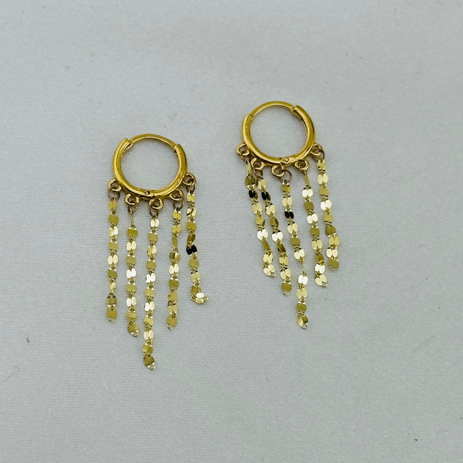 گوشواره شرابه ای پرکی